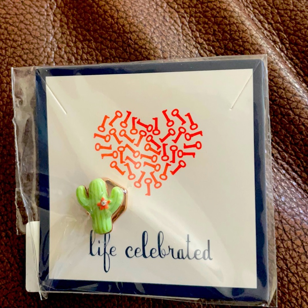 KEEP rosegold cactus 🌵 charm